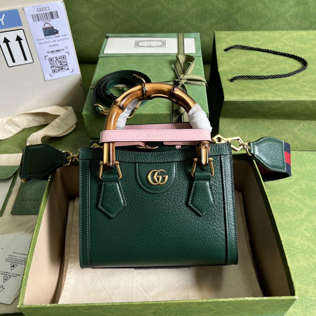 Gucci Diana Mini Tote Bag(20*16*10cm) - DopestKickz