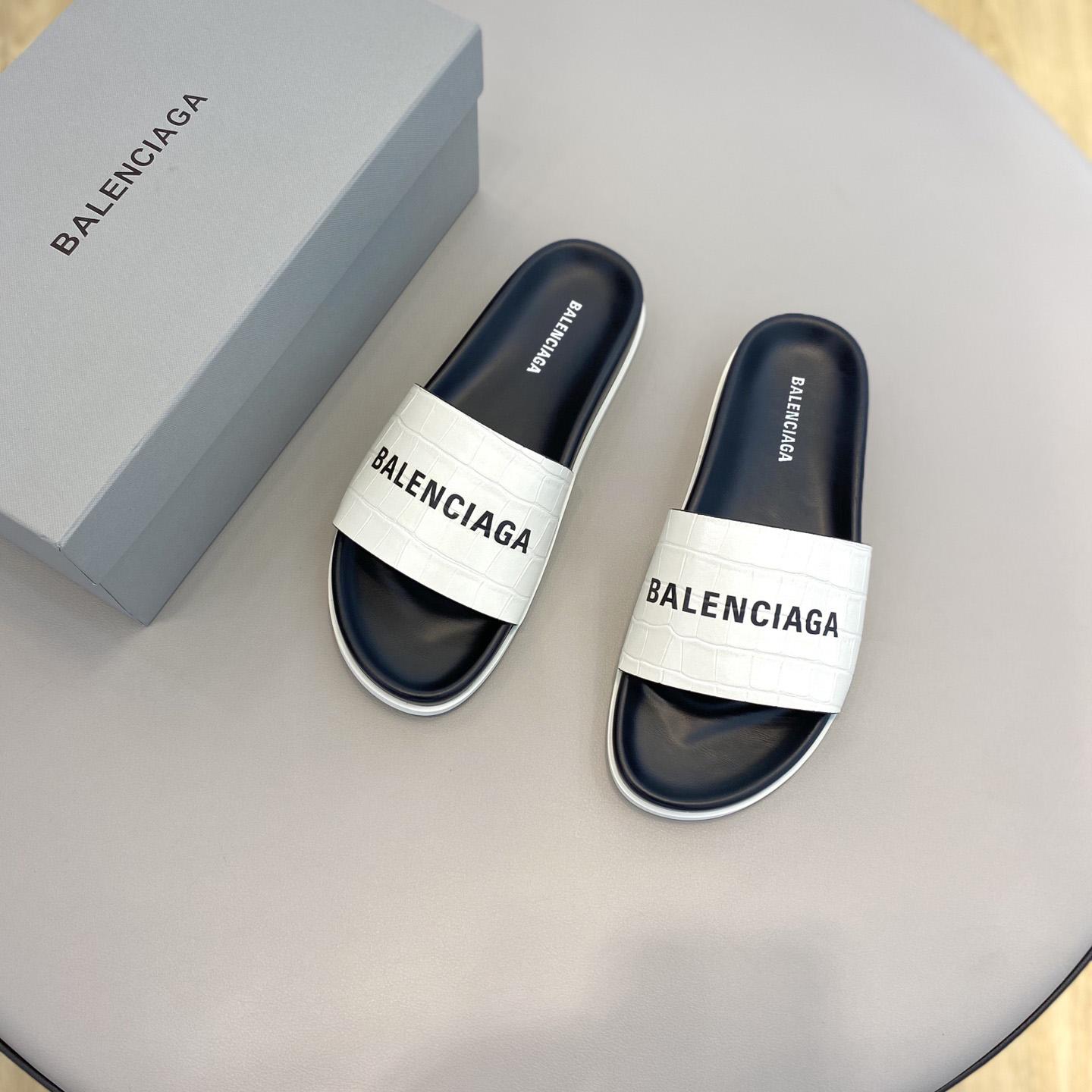 Balenciaga Pool Slide Sandal  - DopestKickz