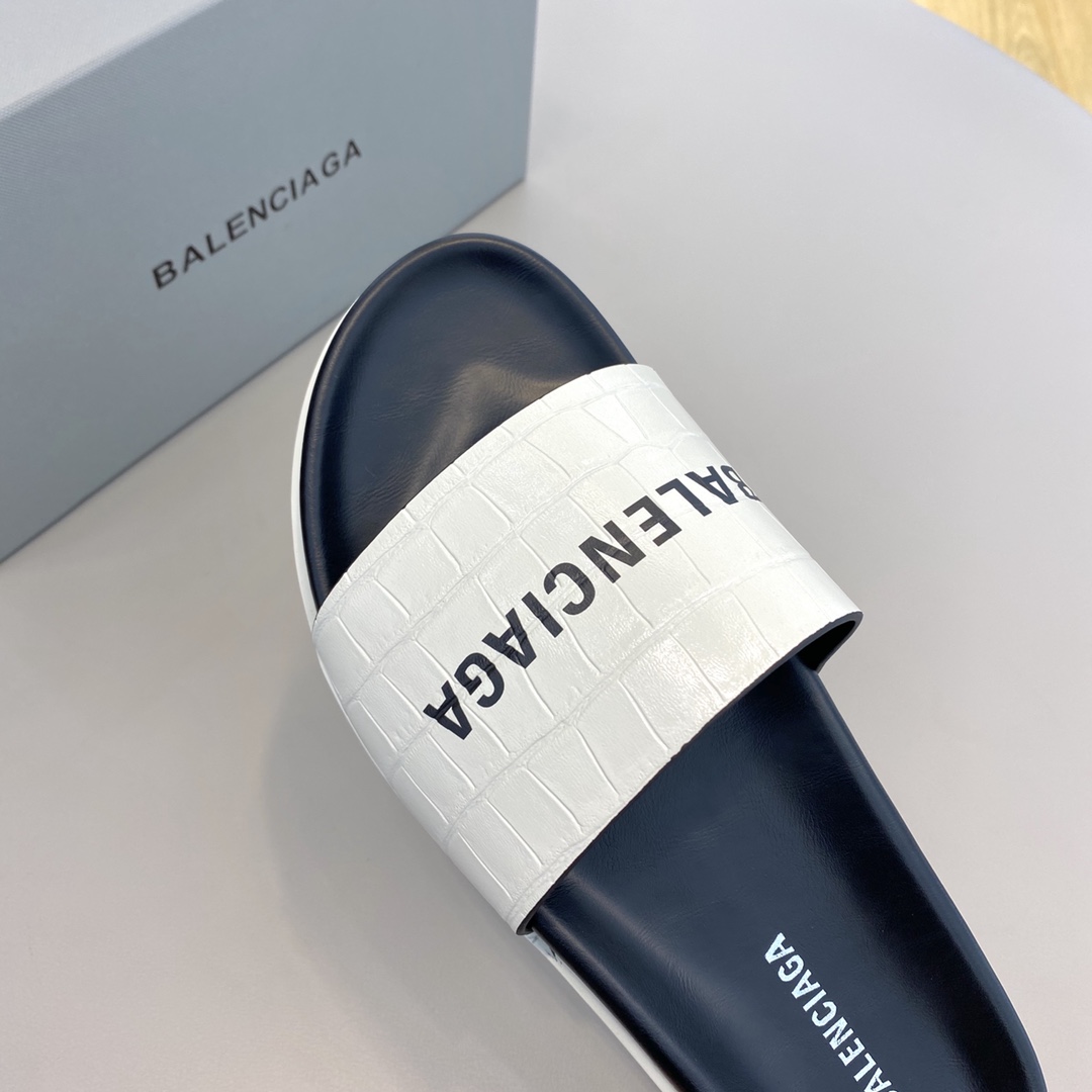 Balenciaga Pool Slide Sandal  - DopestKickz