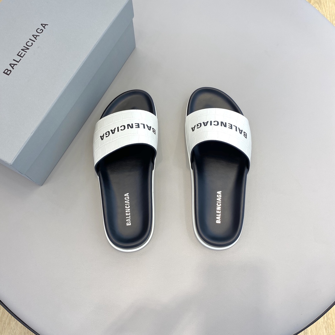 Balenciaga Pool Slide Sandal  - DopestKickz