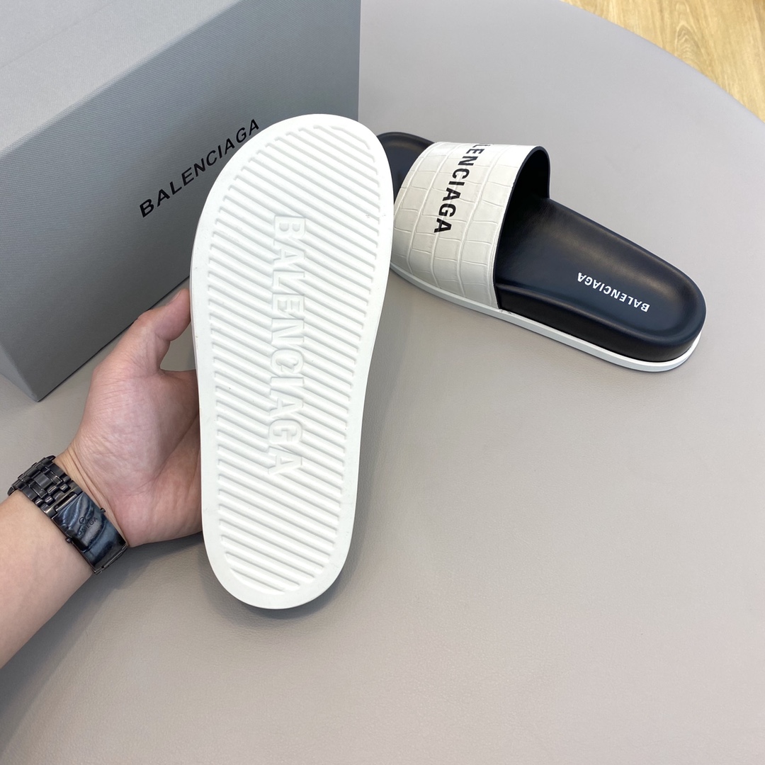 Balenciaga Pool Slide Sandal  - DopestKickz