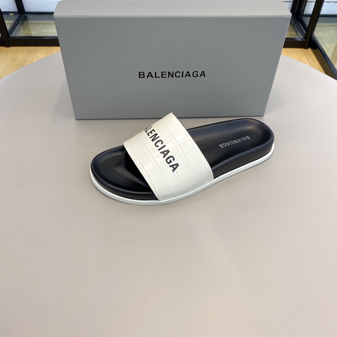Balenciaga Pool Slide Sandal  - DopestKickz