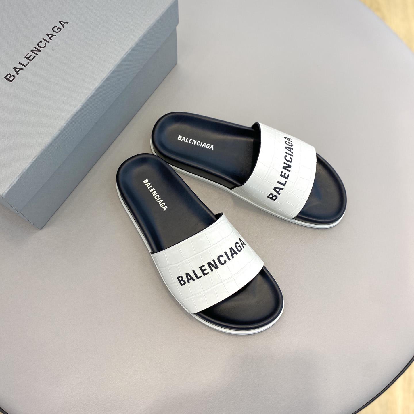 Balenciaga Pool Slide Sandal  - DopestKickz