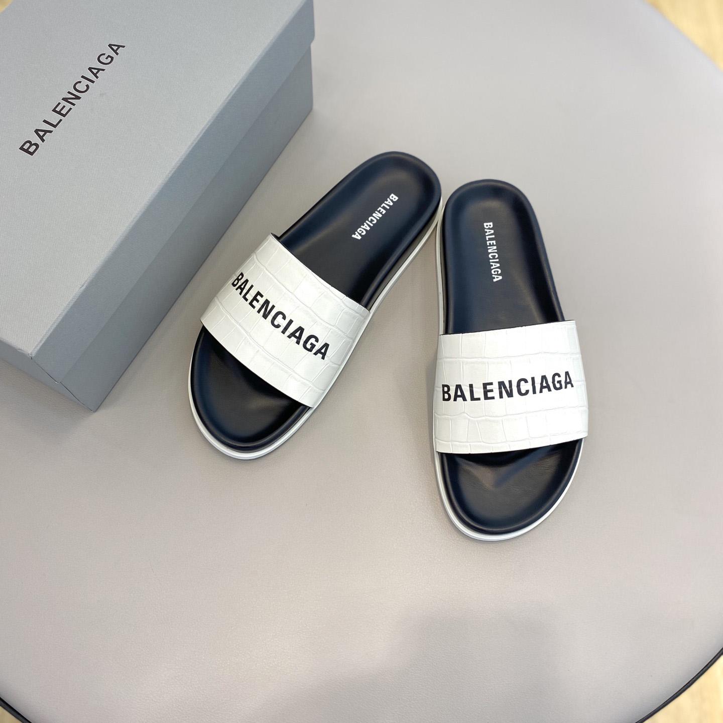 Balenciaga Pool Slide Sandal  - DopestKickz