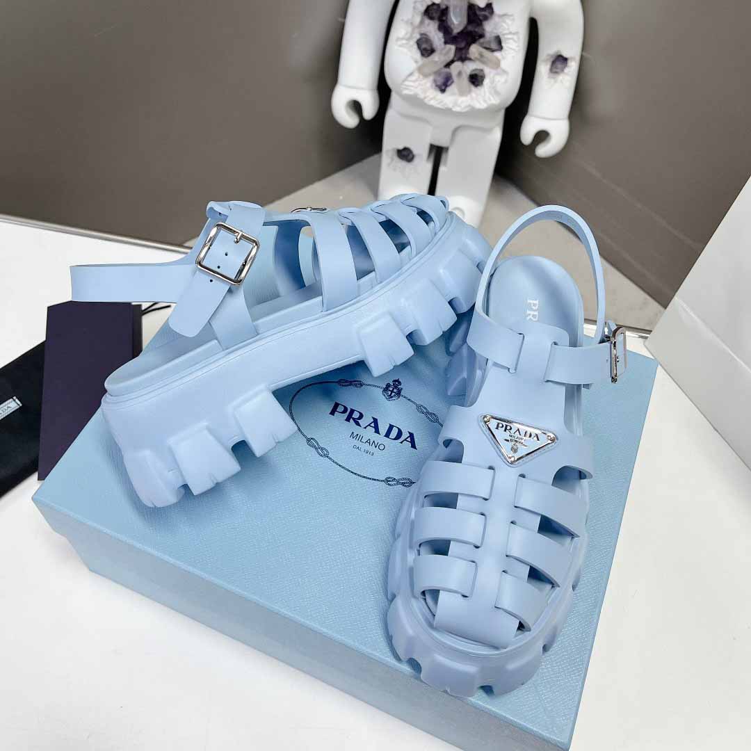 Prada Foam Rubber Sandals - DopestKickz