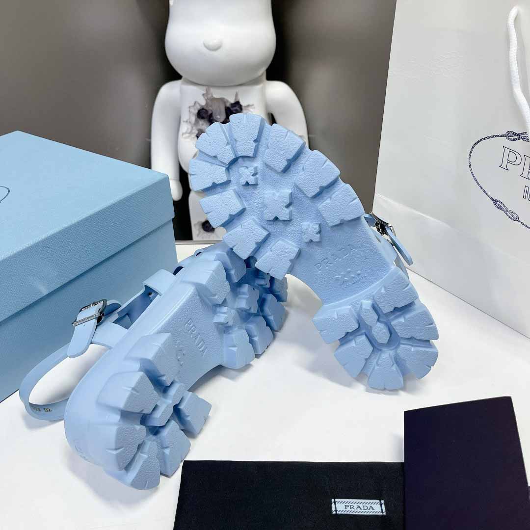 Prada Foam Rubber Sandals - DopestKickz
