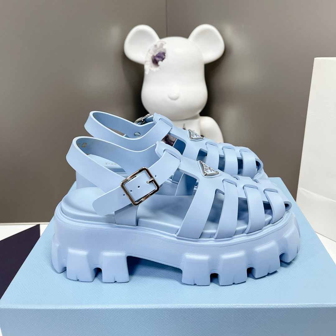 Prada Foam Rubber Sandals - DopestKickz