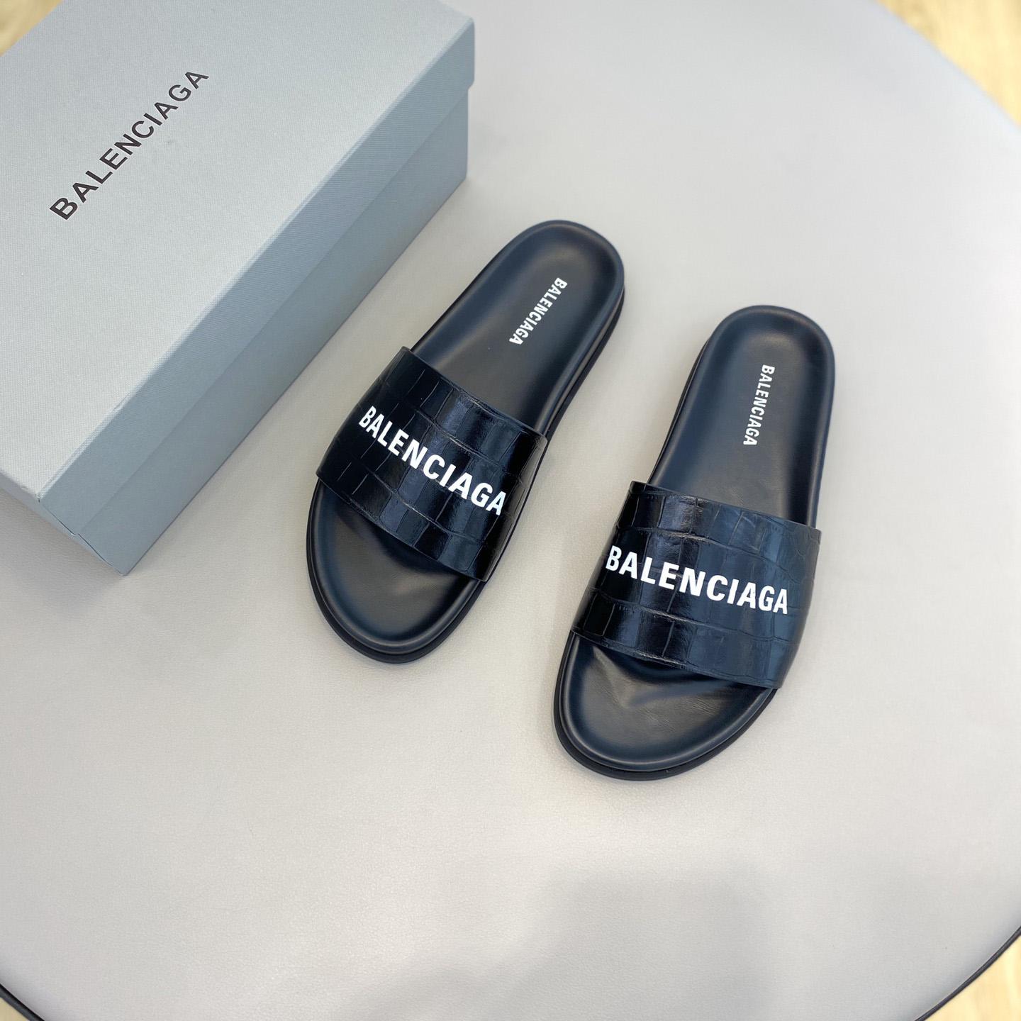 Balenciaga Pool Slide Sandal  - DopestKickz