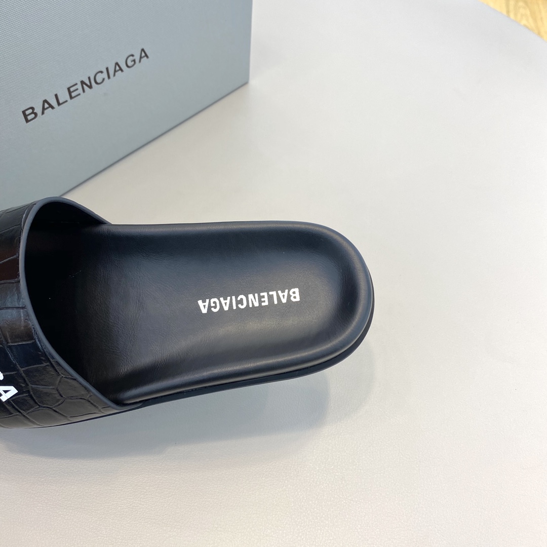 Balenciaga Pool Slide Sandal  - DopestKickz