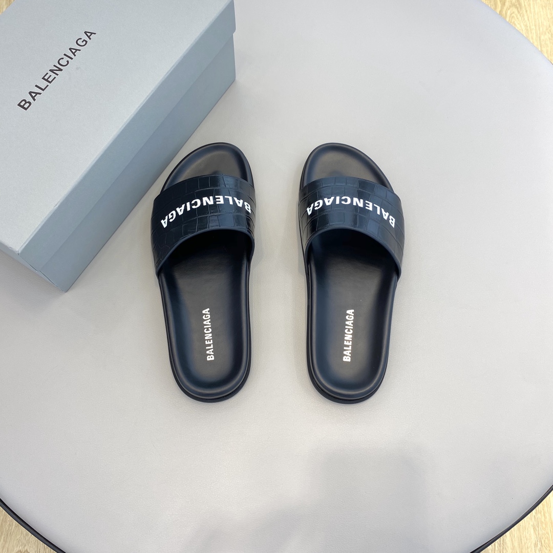 Balenciaga Pool Slide Sandal  - DopestKickz