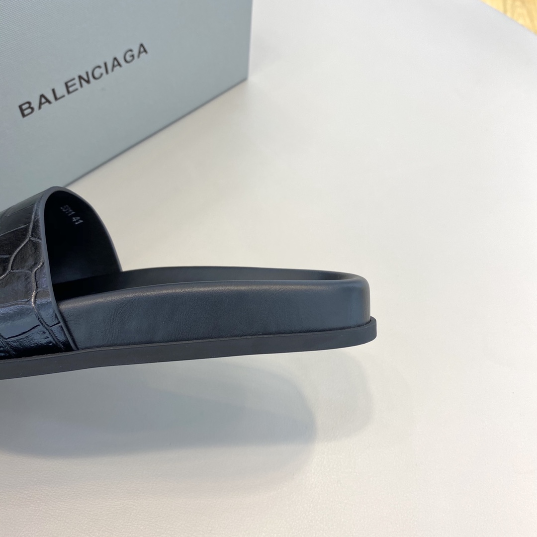 Balenciaga Pool Slide Sandal  - DopestKickz