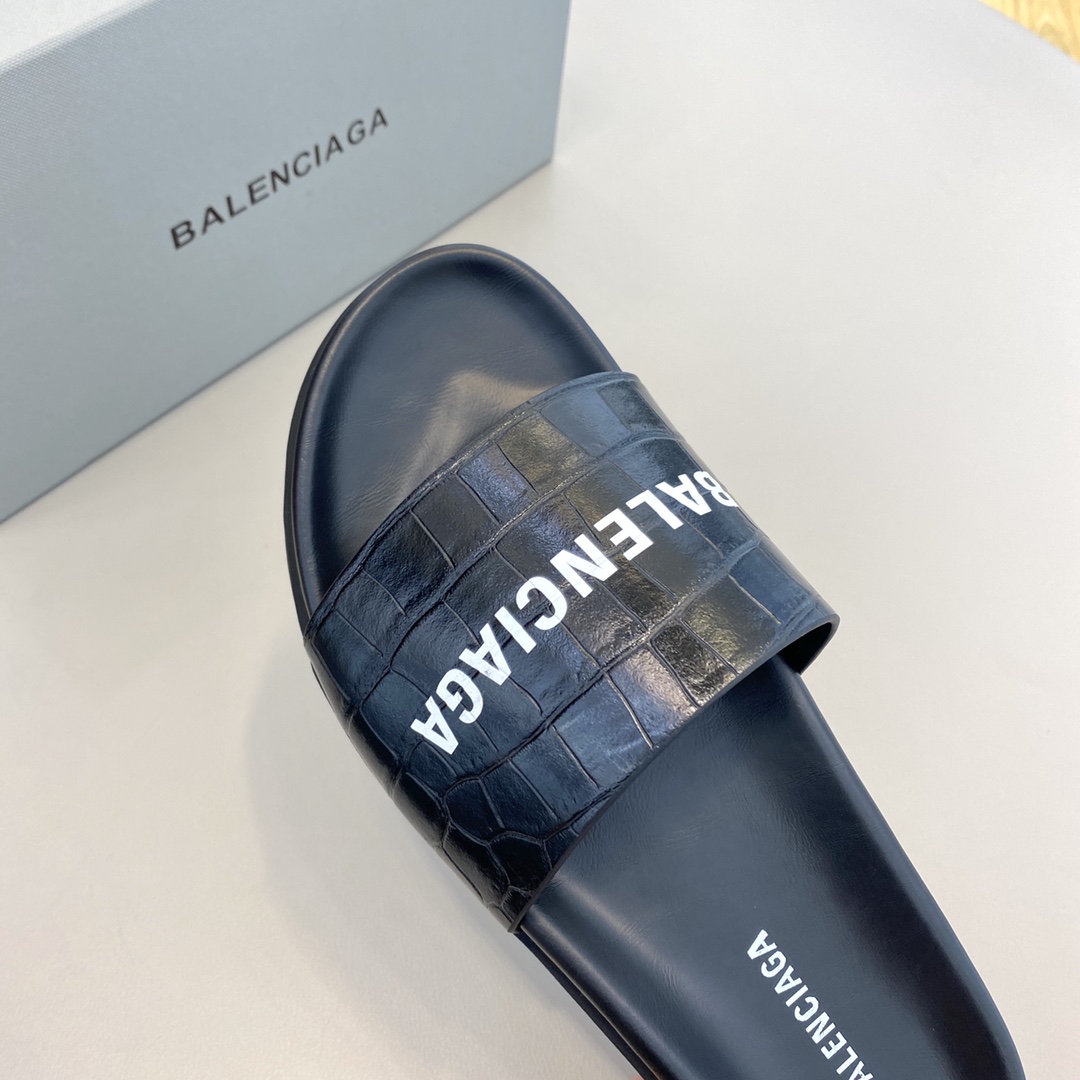 Balenciaga Pool Slide Sandal  - DopestKickz