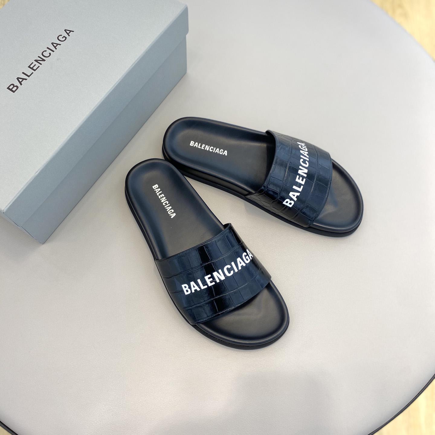 Balenciaga Pool Slide Sandal  - DopestKickz