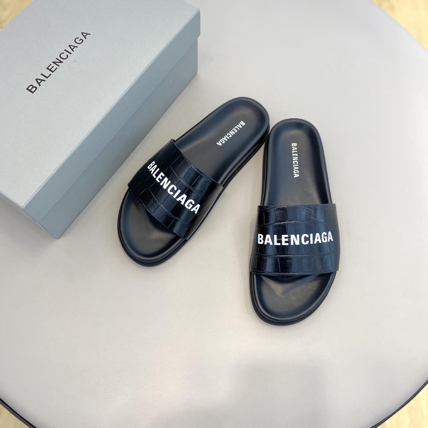 Balenciaga Pool Slide Sandal  - DopestKickz