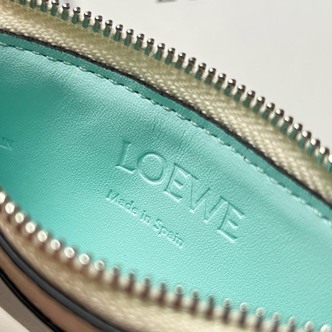 Loewe Coin Cardholder In Soft Grained Calfskin - DopestKickz