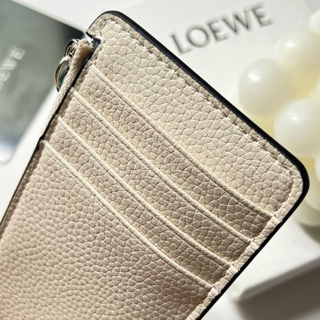 Loewe Coin Cardholder In Soft Grained Calfskin - DopestKickz