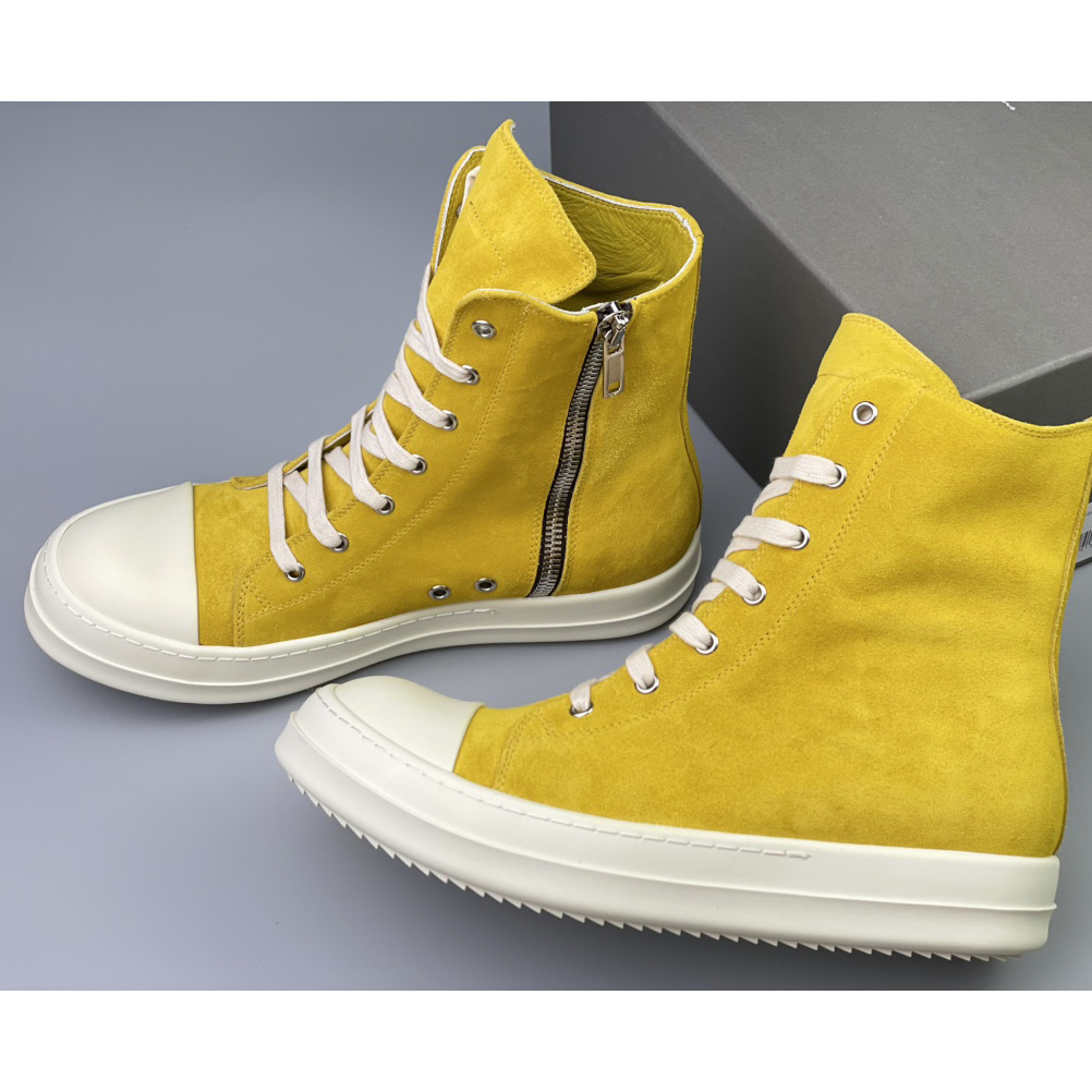 Rick Owens Strobe High-Top Sneakers - DopestKickz