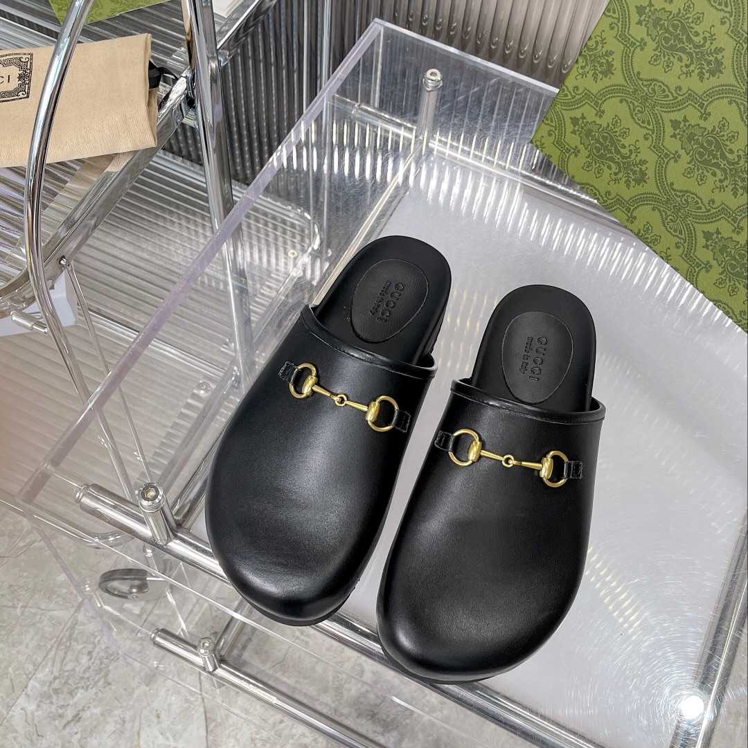 Gucci Horsebit Slip-on Sandal - DopestKickz