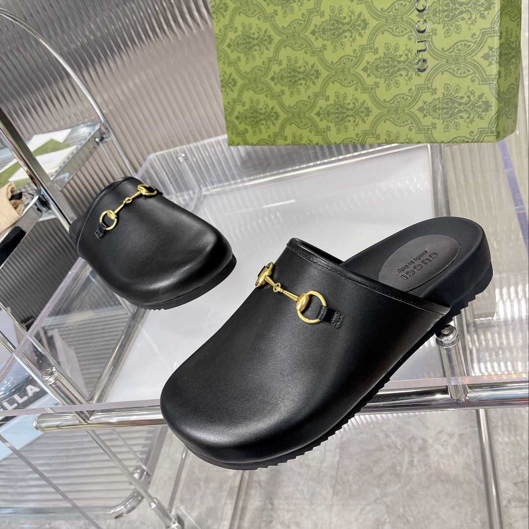 Gucci Horsebit Slip-on Sandal - DopestKickz