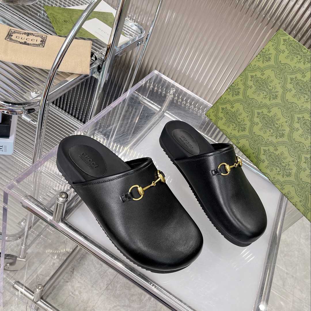 Gucci Horsebit Slip-on Sandal - DopestKickz