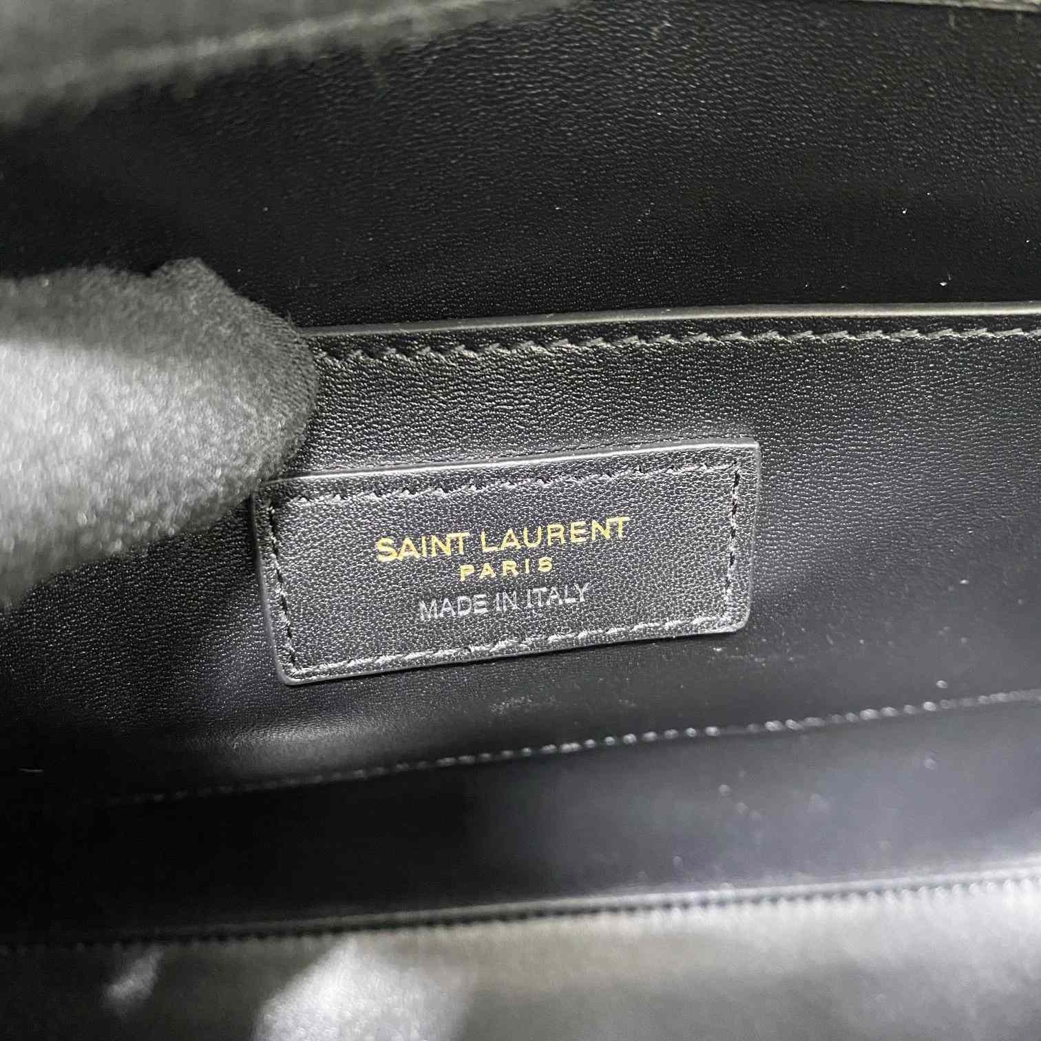 Saint Laurent Manhattan Shoulder Bag In Box Saint Laurent Leather - DopestKickz