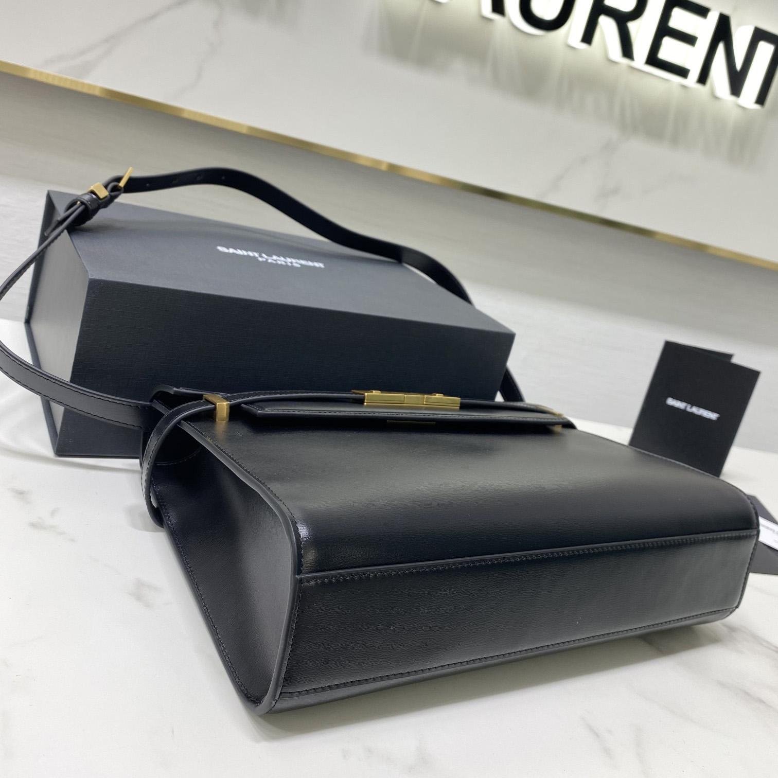 Saint Laurent Manhattan Shoulder Bag In Box Saint Laurent Leather - DopestKickz