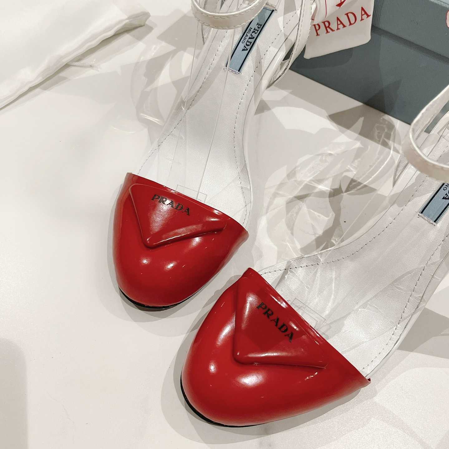 Prada Patent Leather Pumps - DopestKickz