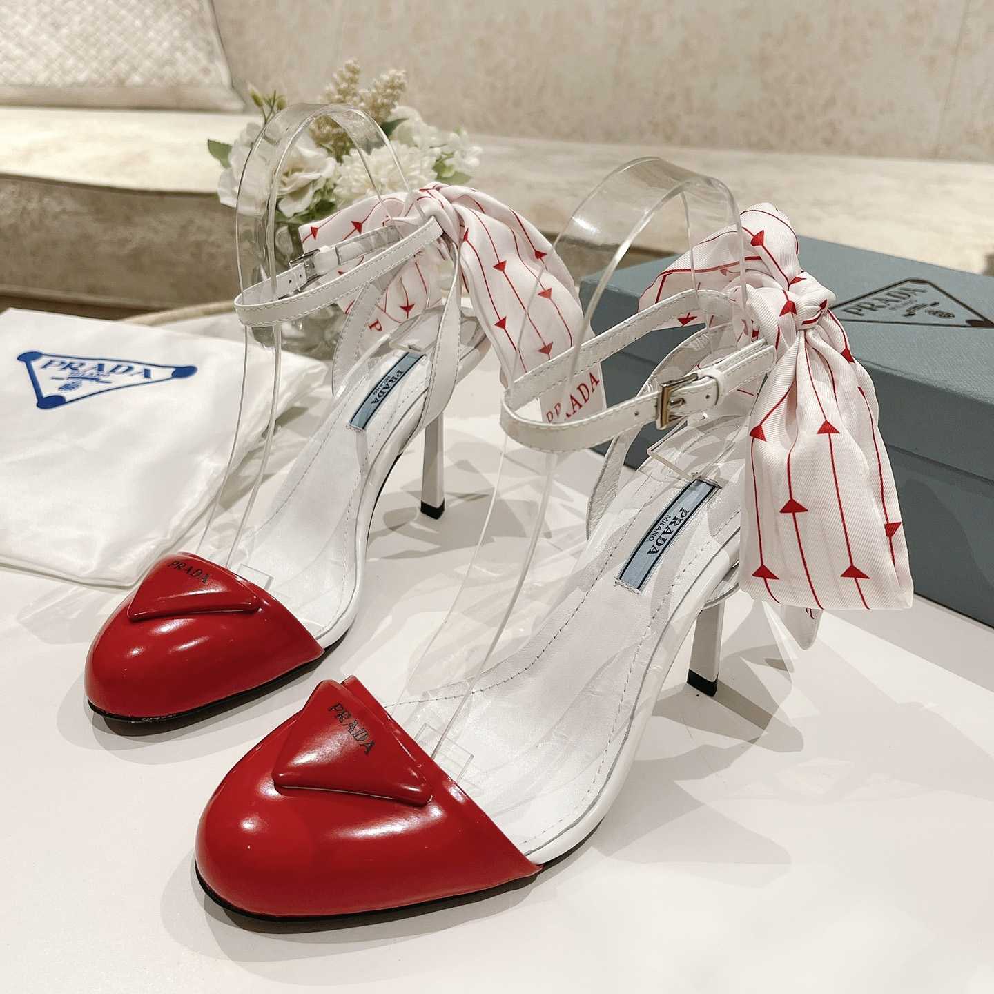 Prada Patent Leather Pumps - DopestKickz