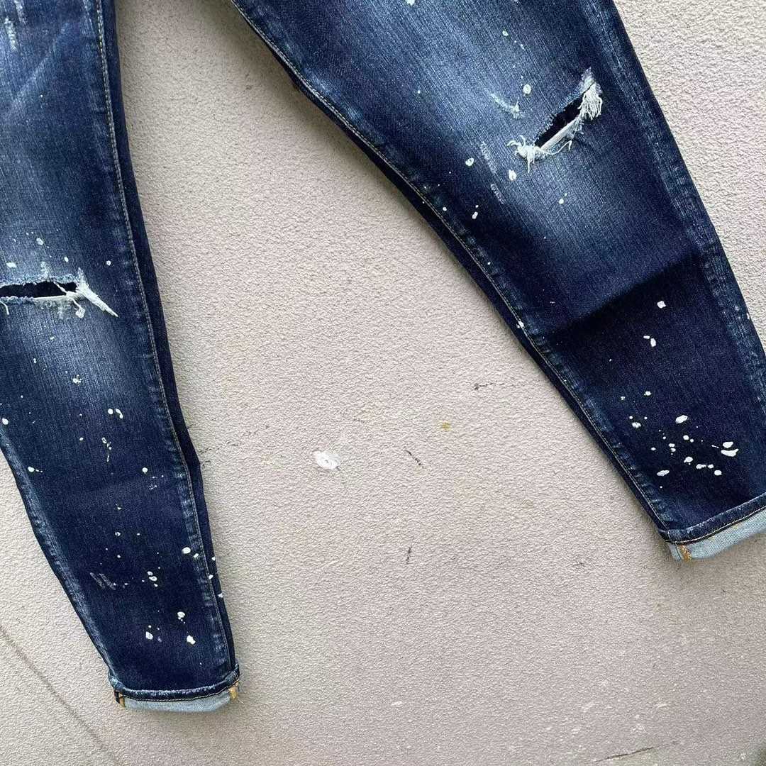 Dsquared2 Navy Blue 'Skater' Jeans    DSQ113 - DopestKickz