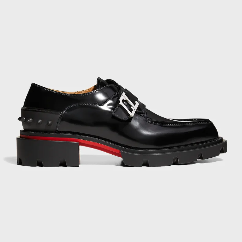 Christian Louboutin Men's Our Georges B Flat Chunky Loafers - DopestKickz