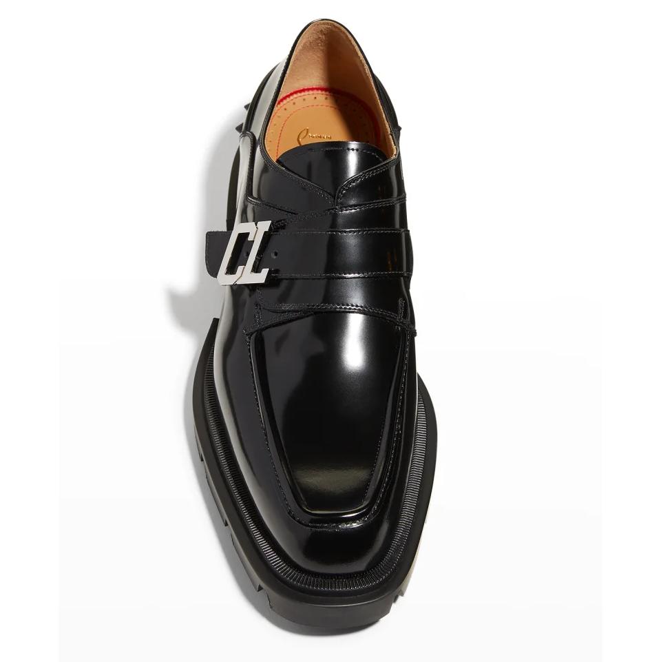 Christian Louboutin Men's Our Georges B Flat Chunky Loafers - DopestKickz