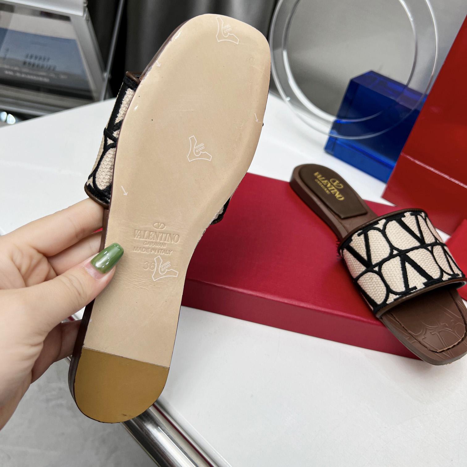 Valenti Toile Iconographe Slide Sandal  - DopestKickz