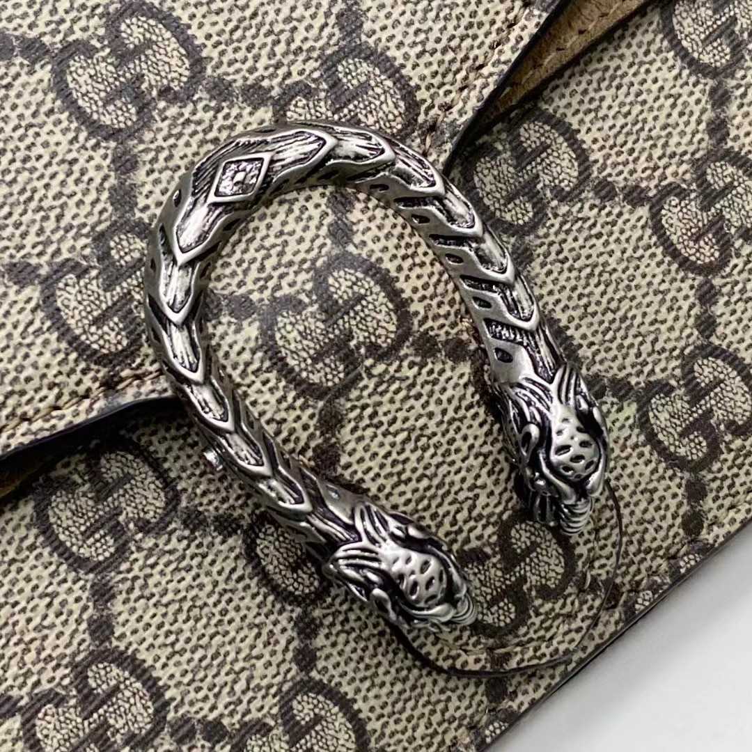 Gucci Dionysus GG Supreme Super Mini Bag(16.5-10-4cm)   476432 - DopestKickz