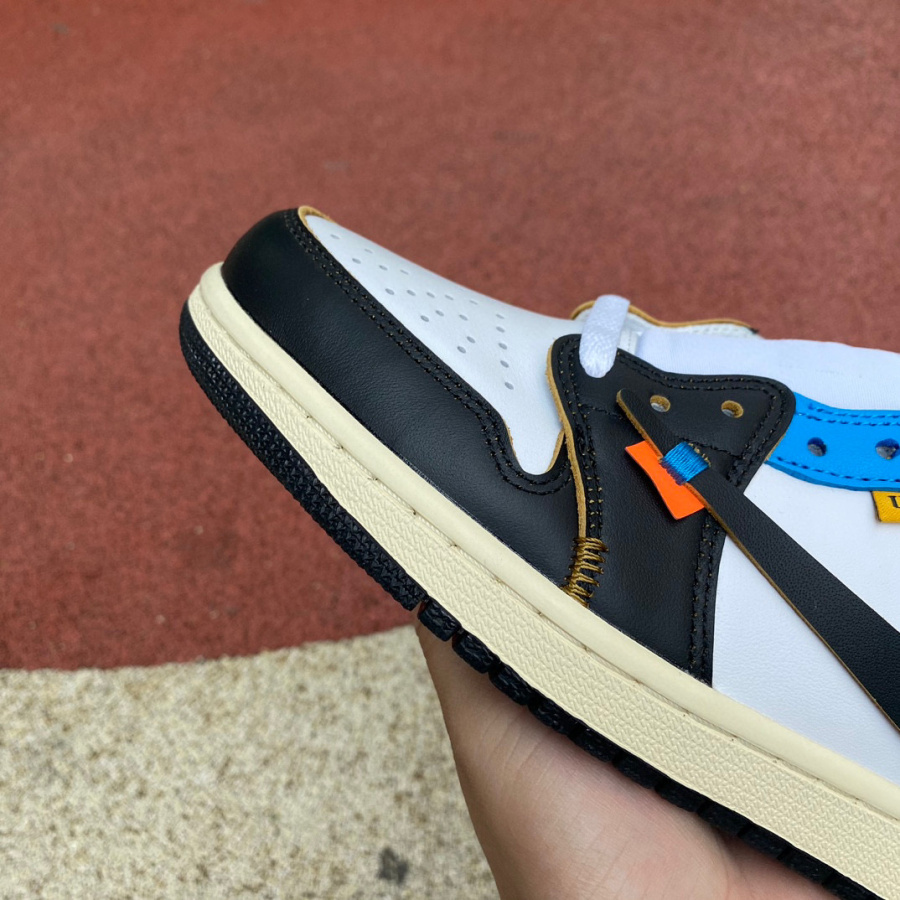  Air Jordan 1 x Off-white Low Sneaker    CZ0790-108 - DopestKickz