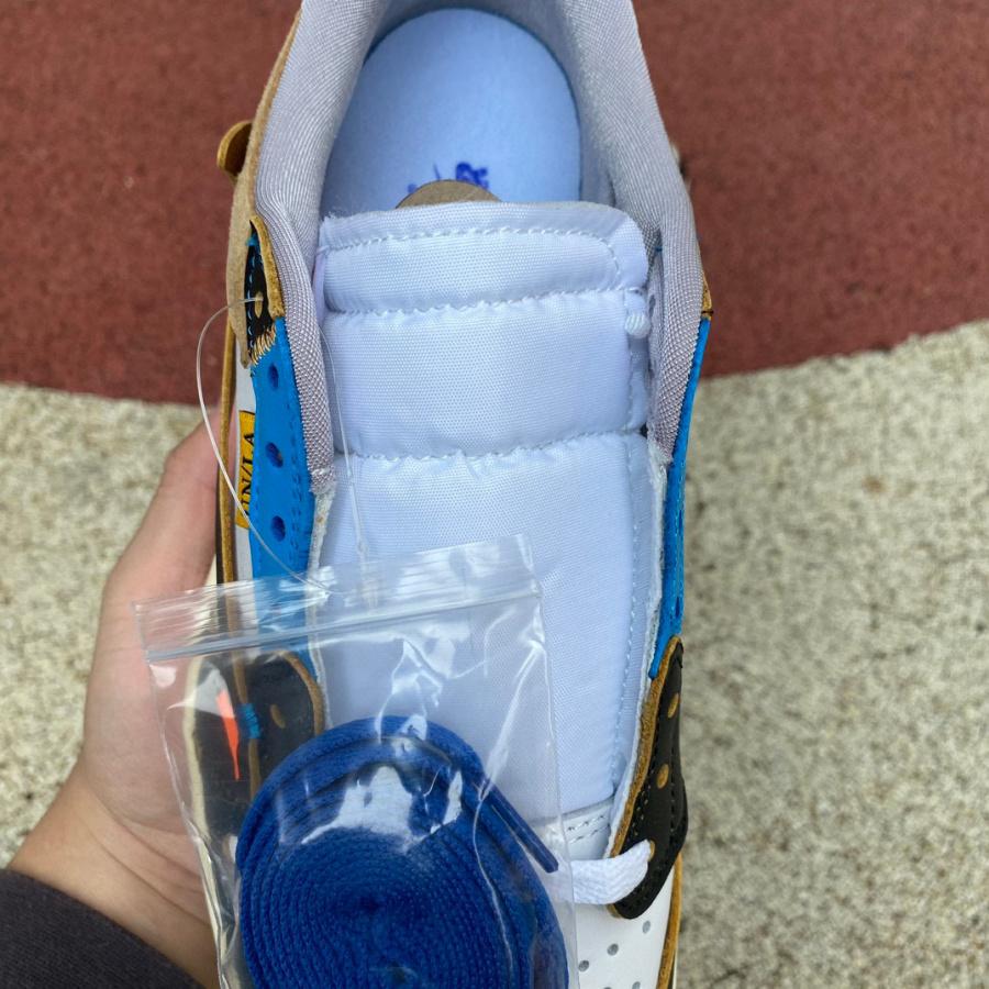  Air Jordan 1 x Off-white Low Sneaker    CZ0790-108 - DopestKickz