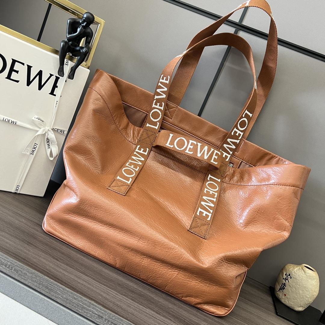Loewe Fold Shopper In Paper Calfskin - DopestKickz
