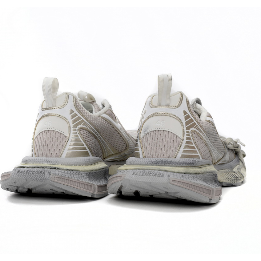 Balenciaga 3XL Sneaker In Light Beige Mesh And Polyurethane - DopestKickz