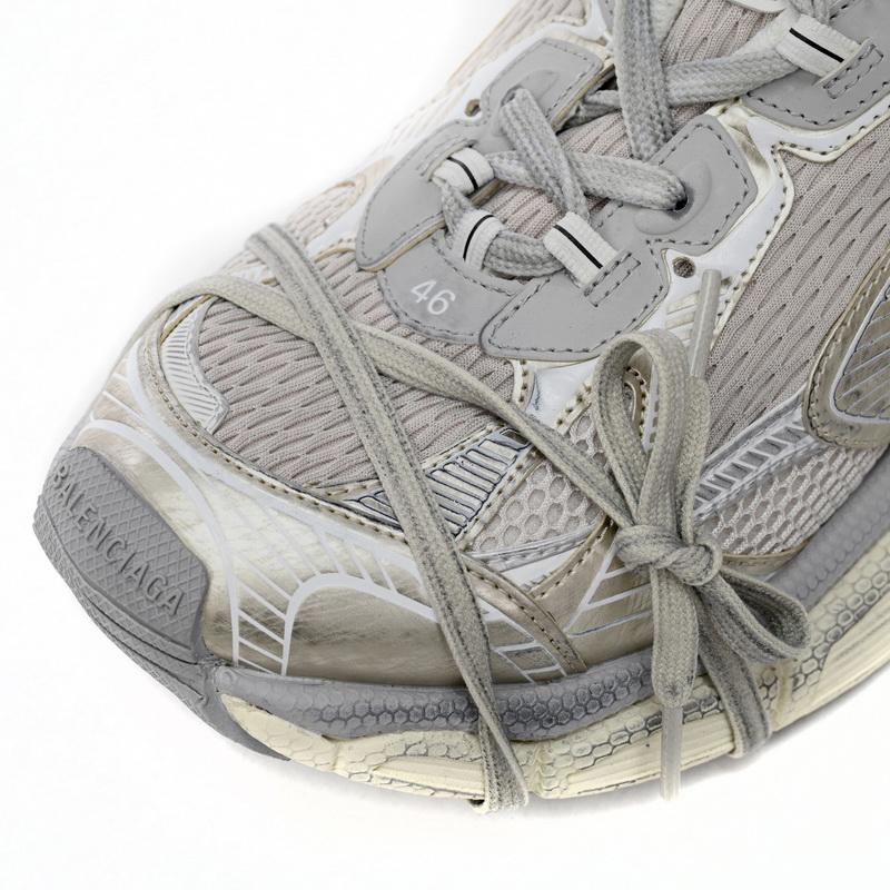 Balenciaga 3XL Sneaker In Light Beige Mesh And Polyurethane - DopestKickz