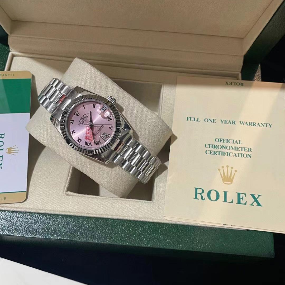 Rolex  Steel And White Gold Rolesor Lady-Datejust Watch - DopestKickz
