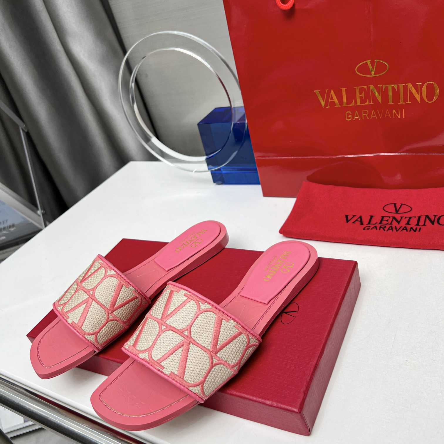Valenti  Toile Iconographe Slide Sandal  - DopestKickz