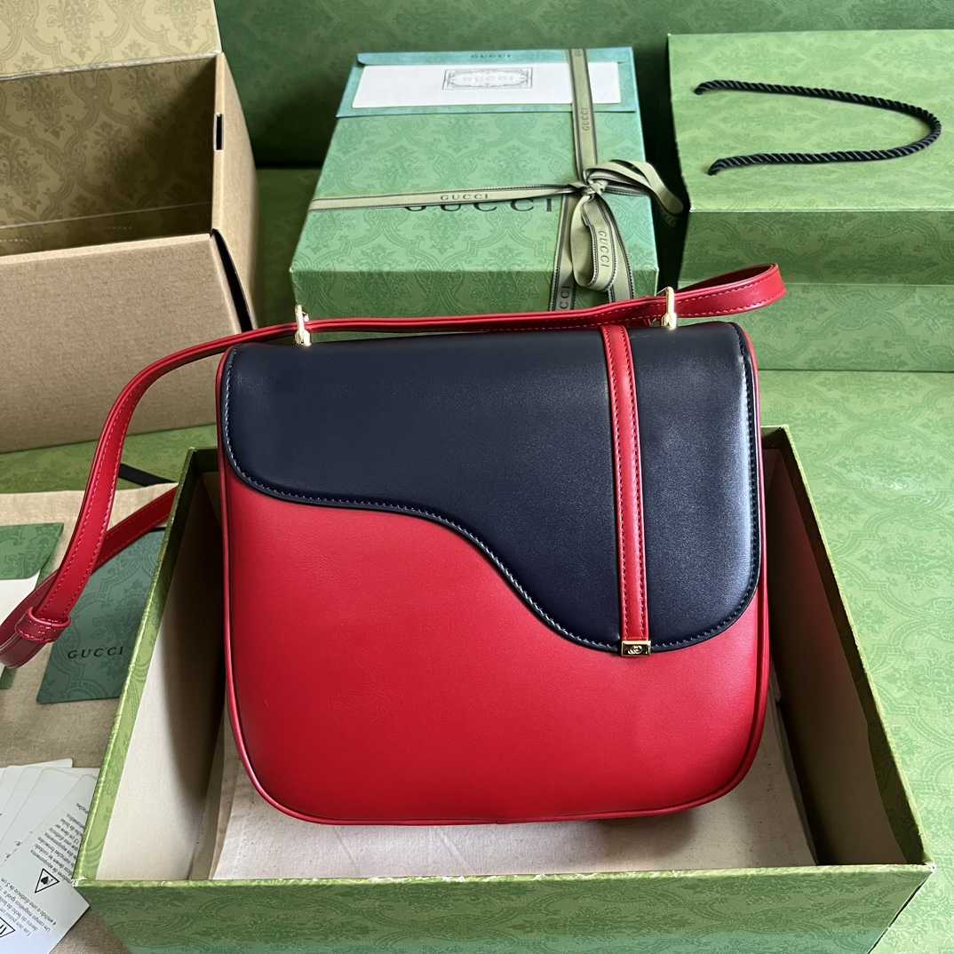 Gucci Equestrian Inspired Shoulder Bag(21-20-7cm)   - DopestKickz