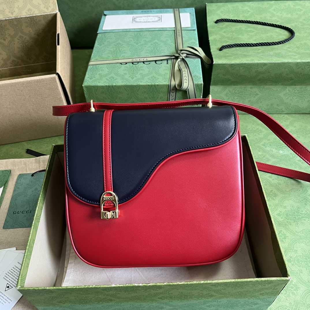 Gucci Equestrian Inspired Shoulder Bag(21-20-7cm)   - DopestKickz