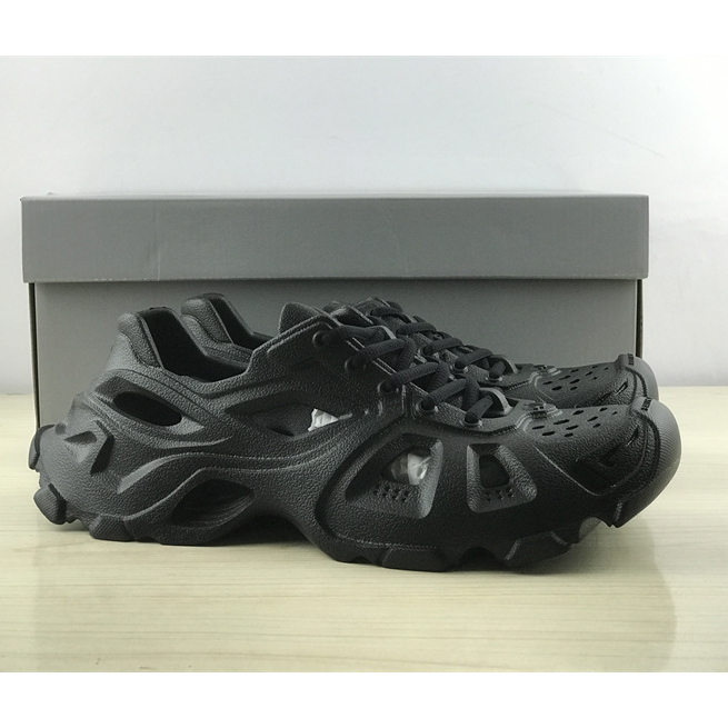 Balenciaga HD Lace-Up Sneaker In Black - DopestKickz