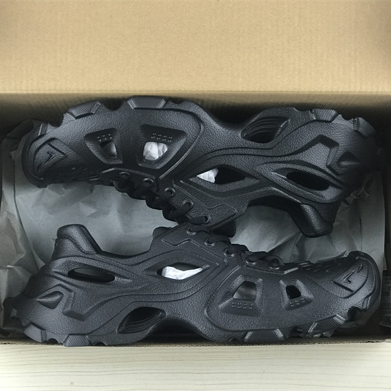 Balenciaga HD Lace-Up Sneaker In Black - DopestKickz