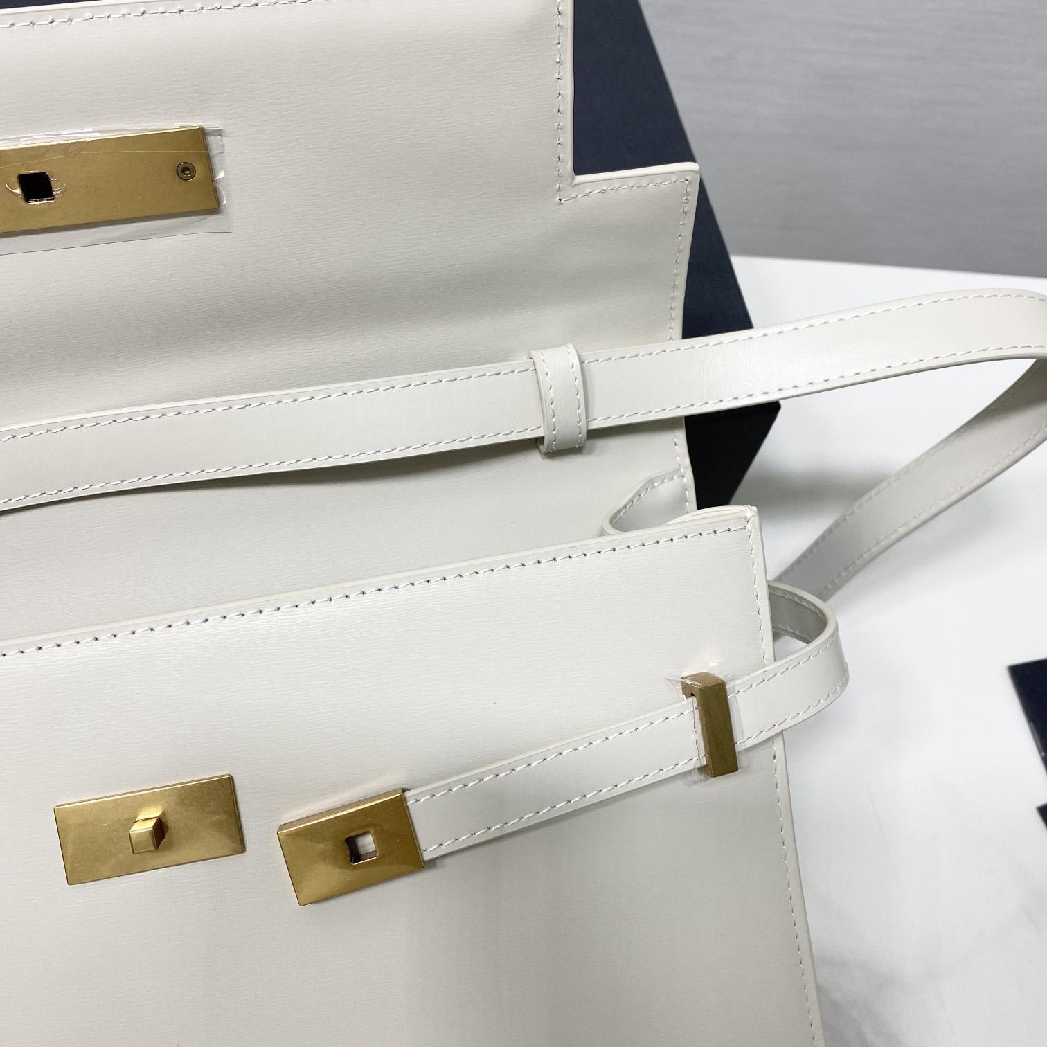 Saint Laurent Manhattan Shoulder Bag In Box Saint Laurent Leather - DopestKickz