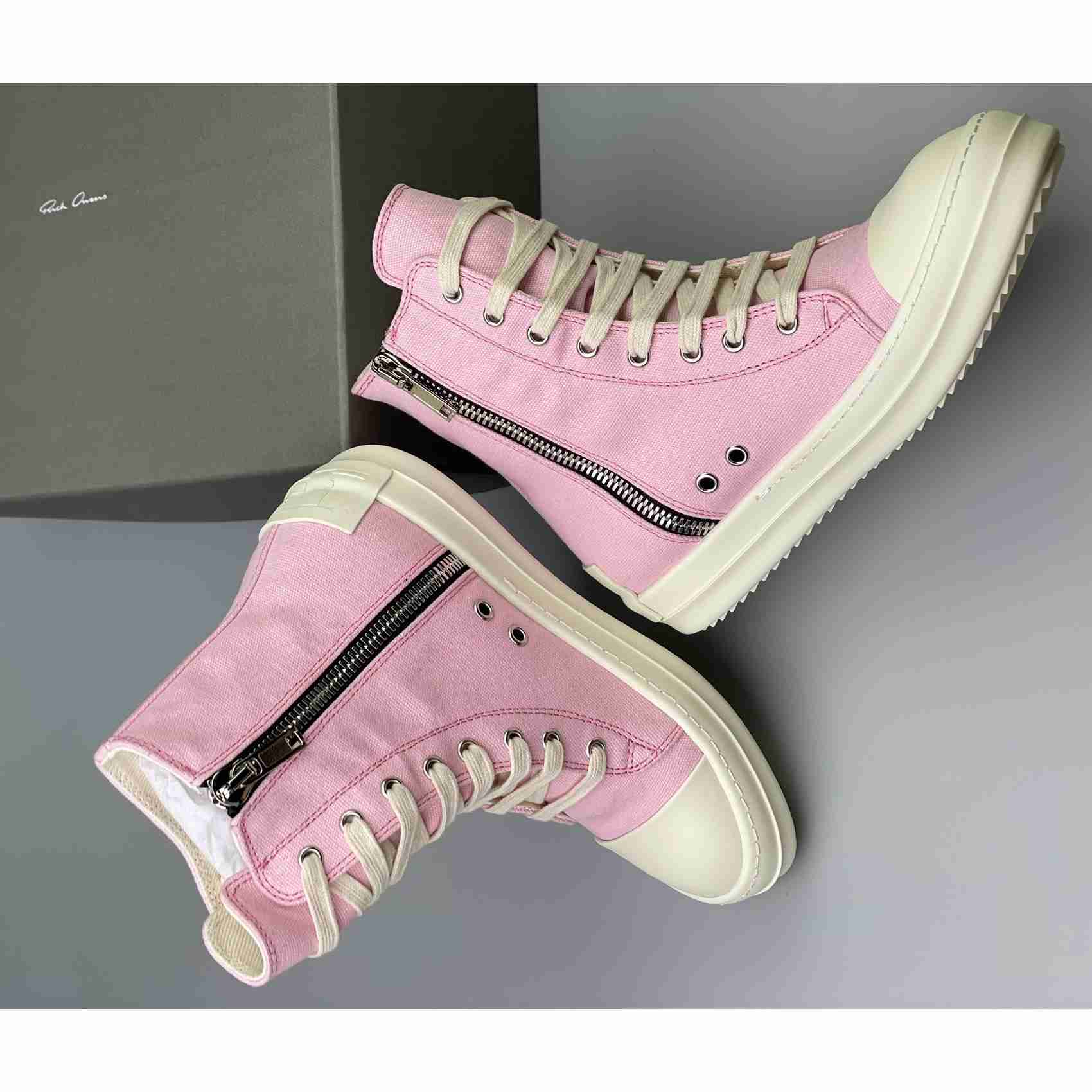 Rick Owens Strobe High-Top Sneakers - DopestKickz