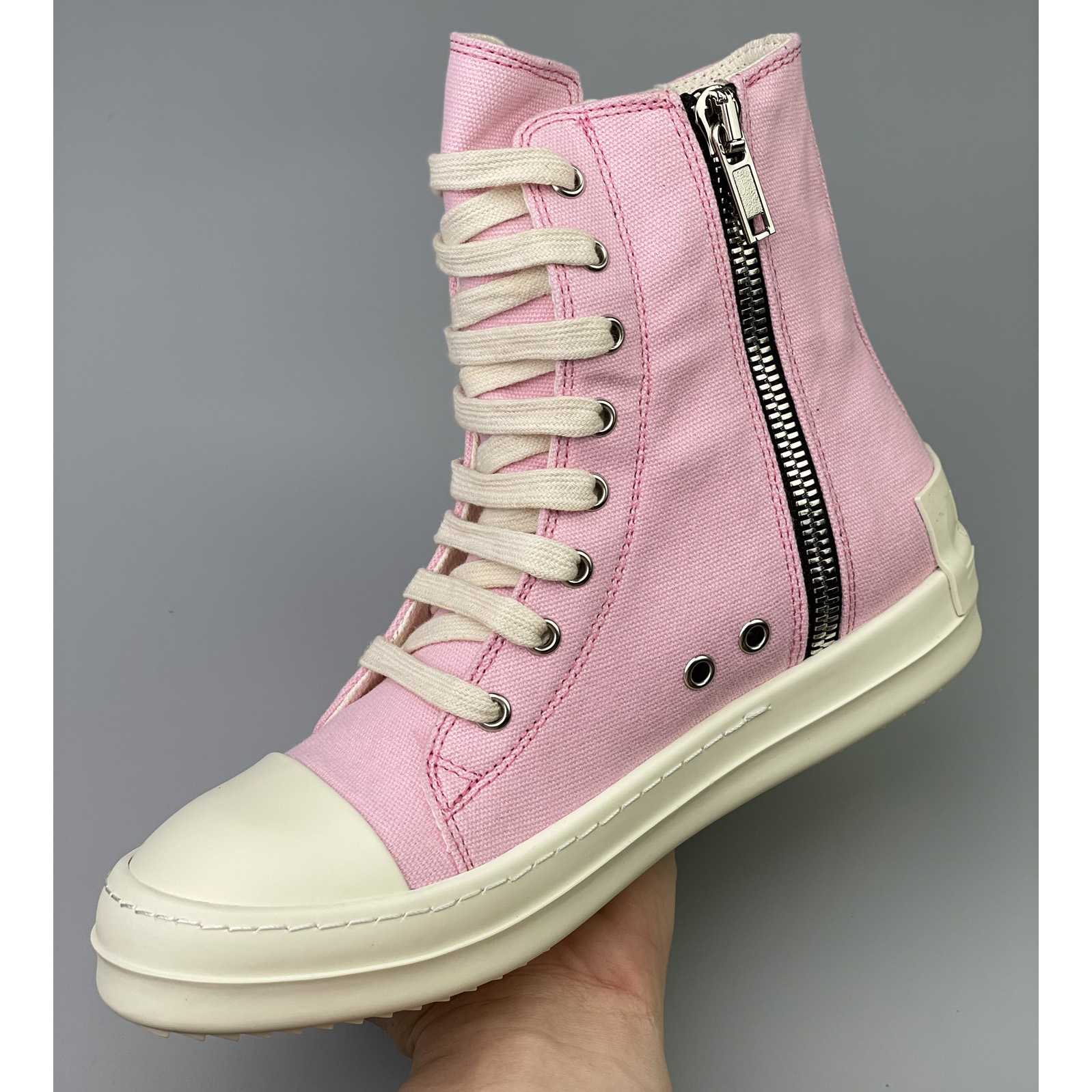 Rick Owens Strobe High-Top Sneakers - DopestKickz