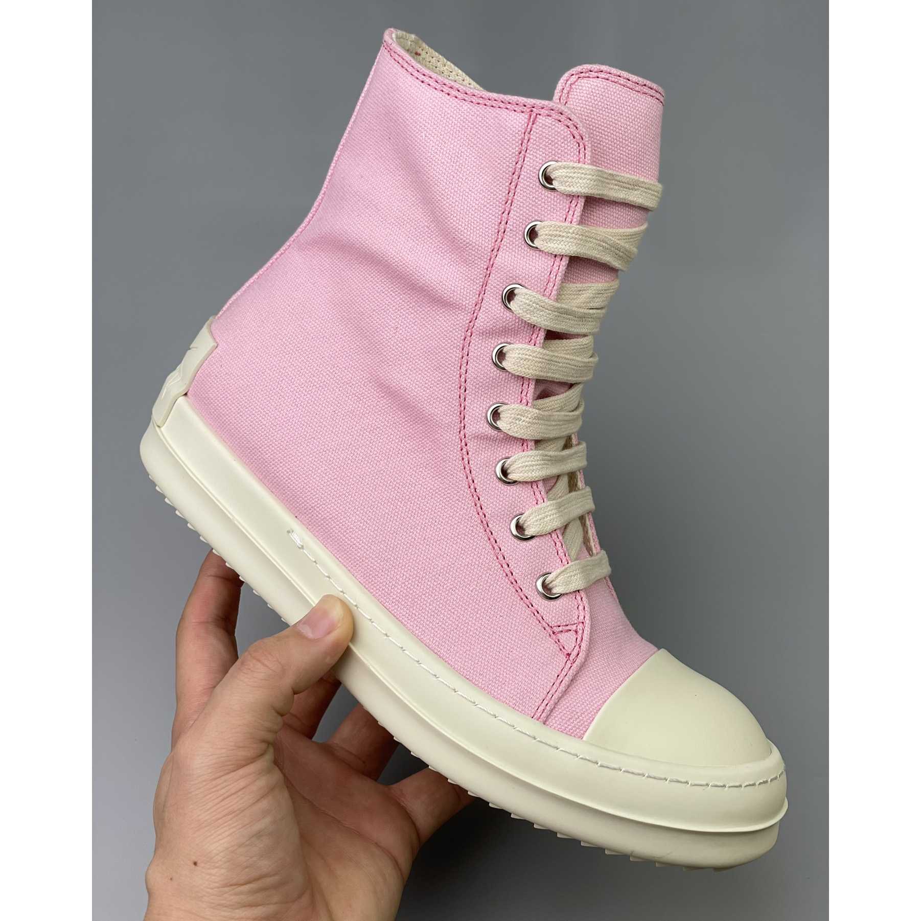 Rick Owens Strobe High-Top Sneakers - DopestKickz