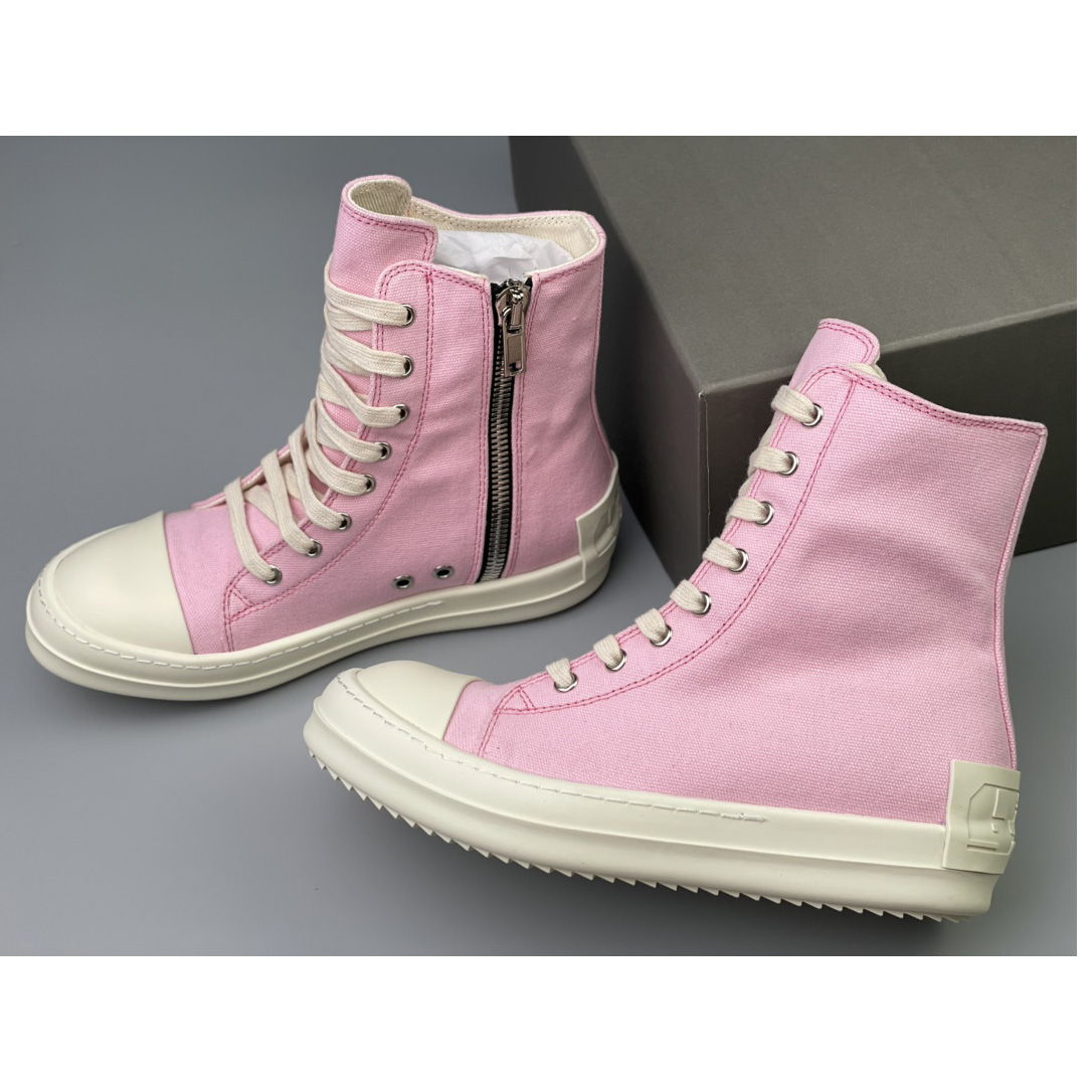 Rick Owens Strobe High-Top Sneakers - DopestKickz