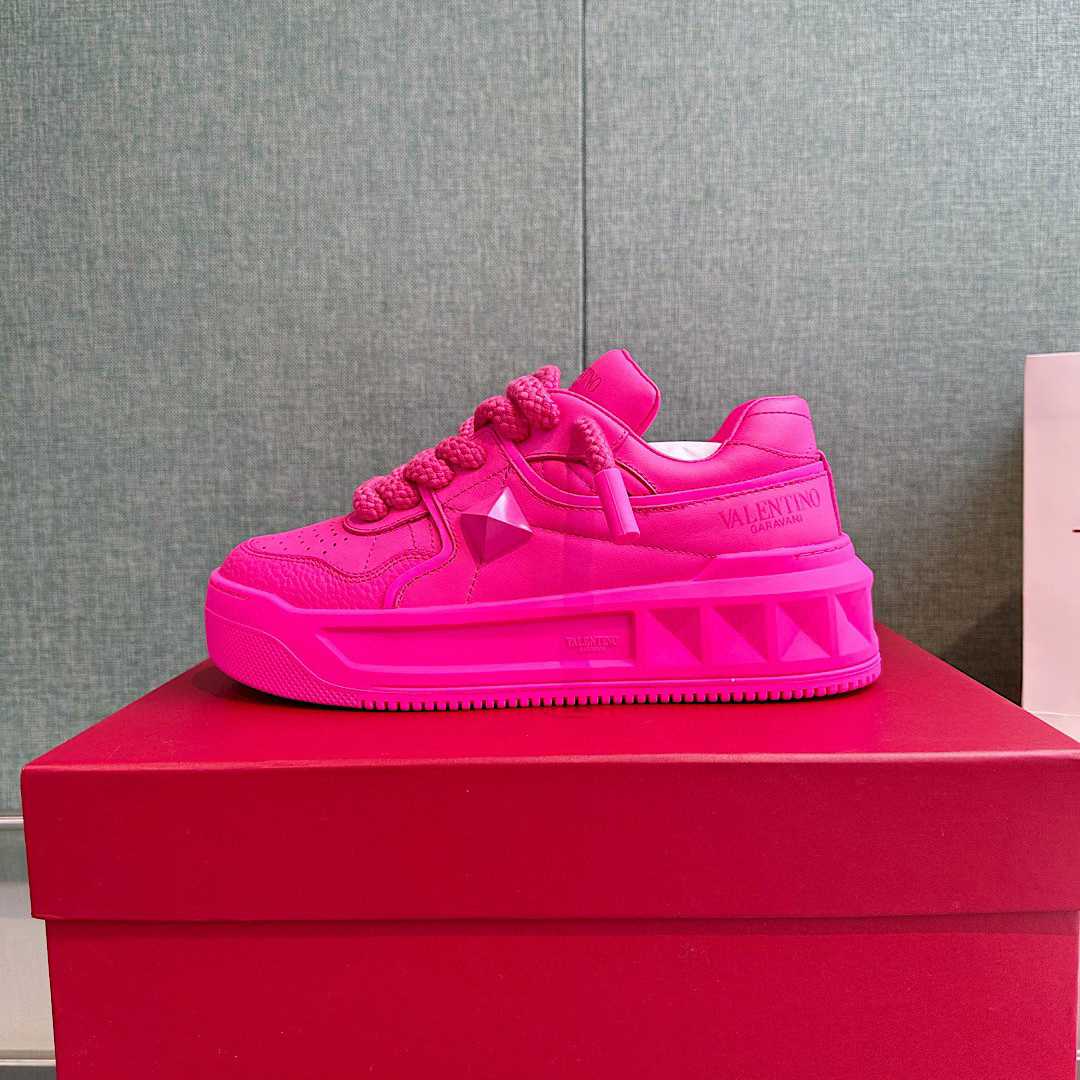 Valenti One Stud XL Nappa Leather Low-Top Sneaker - DopestKickz